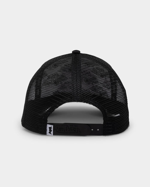 Von Dutch Flying Eyeball Trucker Snapback White/Black