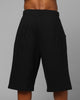 Loiter Destruct Sweat Shorts Black
