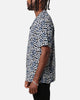 XXIII Cheetah Button Up Shirt Blue Cheetah