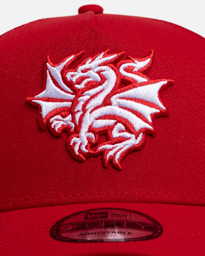 New Era St. George Illawarra Dragons 'NRL Vegas Round 2026' 9FORTY A-Frame Trucker Snapback Official Team Colour