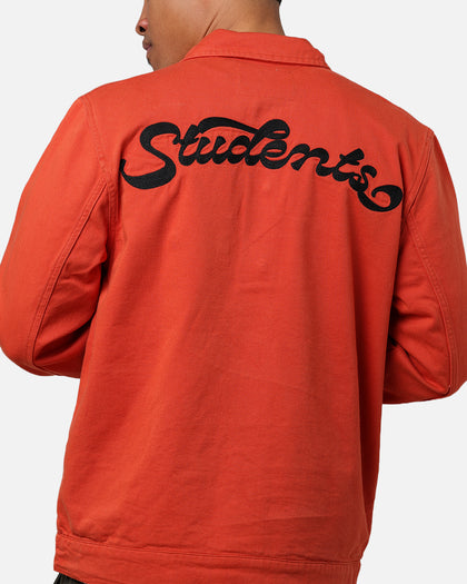 Students Golf Kerwood Twill Work Jacket Orange