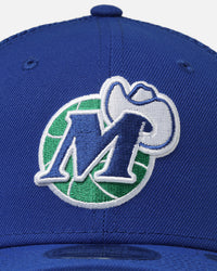 New Era Dallas Mavericks 'HWC' 9SEVENTY Trucker Stretch Snapback Medium Blue