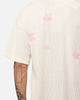 XXIII Crochet Flowers T-Shirt Off White
