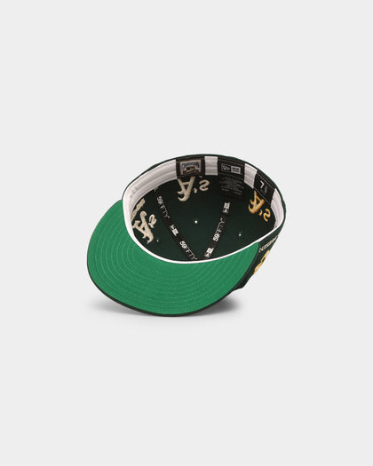 New Era Oakland Athletics 'Logo Evolution' 59FIFTY Fitted Dark Green