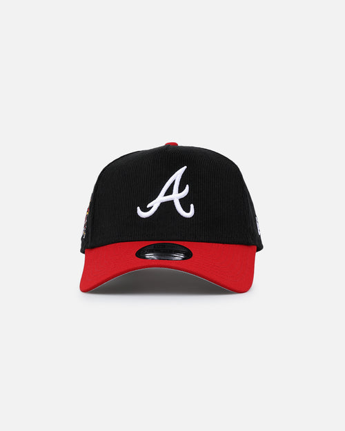 New Era Atlanta Braves '2-Tone Corduroy' 9FORTY A-Frame Snapback Black