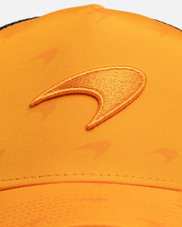 New Era X Mclaren Fanwear 9FORTY A-Frame Trucker Snapback Orange