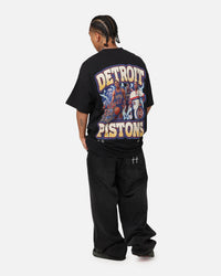 Mitchell & Ness Detroit Pistons Dennis Rodman Rookie Season T-Shirt Faded Black