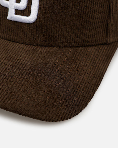 New Era San Diego Padres 'Cord Tones' 9FORTY A-Frame Snapback Walnut