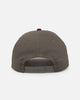 New Era Oakland Raiders 'Contrast Visor' Pre-Curved Golfer Snapback Moss/Maroon