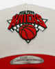 New Era New York Knicks 'Strawberry' 9FORTY A-Frame Snapback Chrome/Red