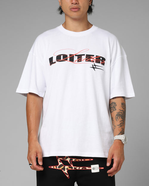 Loiter Redline T-Shirt White