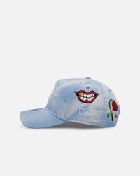 New Era New York Knicks 'Hopeless Romantic' 9FORTY A-Frame Snapback Sky Blue
