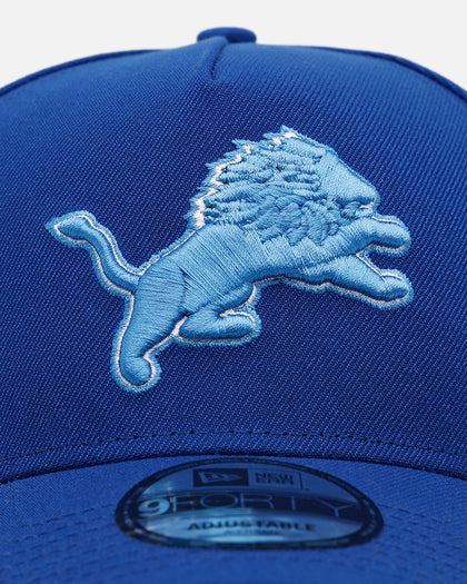 New Era Detroit Lions '1996 NFL Draft' 9FORTY A-Frame Snapback Blue