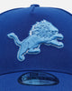 New Era Detroit Lions '1996 NFL Draft' 9FORTY A-Frame Snapback Blue