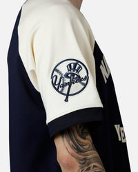 Pro Standard New York Yankees Double Knit Raglan T-Shirt Navy