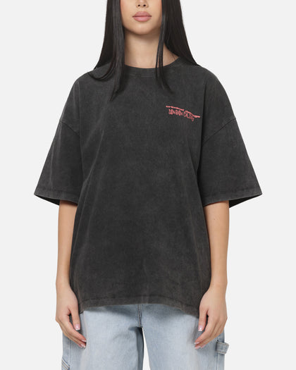 Criminal Damage Londons Calling T-Shirt Washed Grey