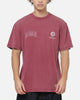 Bleacher Athletic Manly Sea Eagles NRL Attrition Washed T-Shirt Burgundy