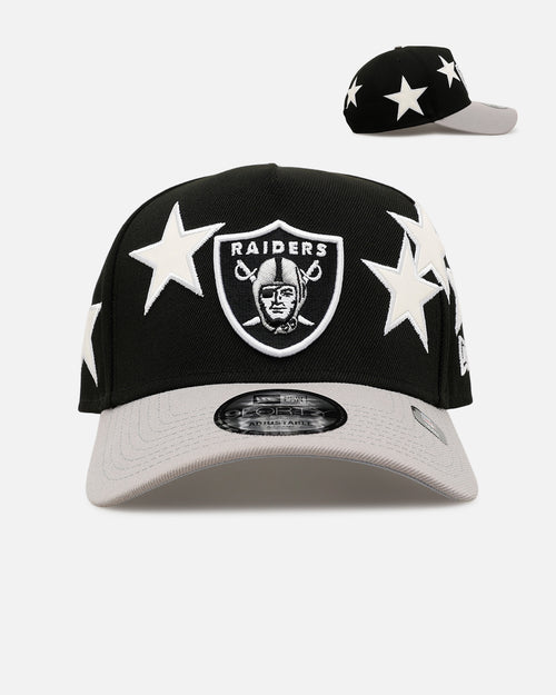 New Era Las Vegas Raiders 'Stars' 9FORTY A-Frame Snapback Black/Grey