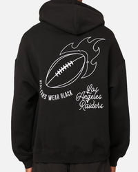 Mitchell & Ness Los Angeles Raiders History Hoodie Faded Black