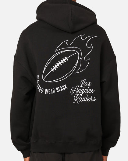 Mitchell & Ness Los Angeles Raiders History Hoodie Faded Black