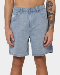 Starter Foul Ball Denim Shorts Blue Denim