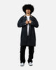 MNML Rusted Trench Coat Jacket Black