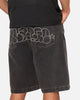 X-Large Bubble Bull Denim 91 Shorts Washed Black