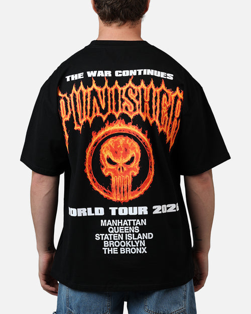 73Studio Marvel Punisher Vintage T-Shirt Black