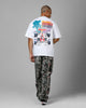 Loiter Horse Power Vintage Drop T-Shirt White