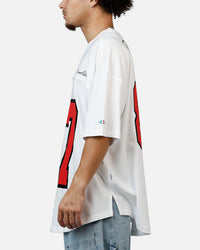 Carre Hitta Grid Iron T-Shirt Off White/Red