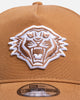 New Era West Tigers 'NRL 2026' 9FORTY A-Frame Snapback Med Beige