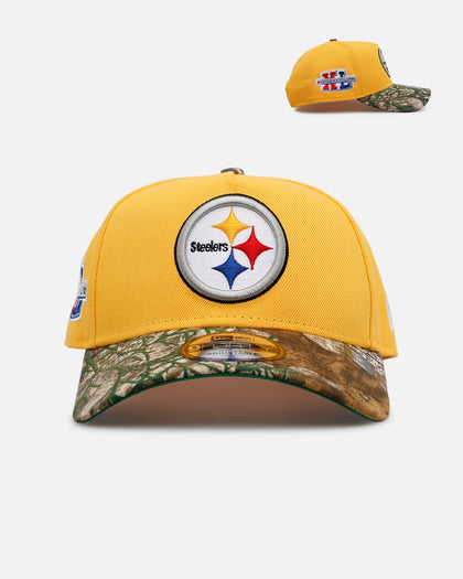 New Era Pittsburgh Steelers 'Realtree Visor' 9FORTY A-Frame Snapback Official Team Color
