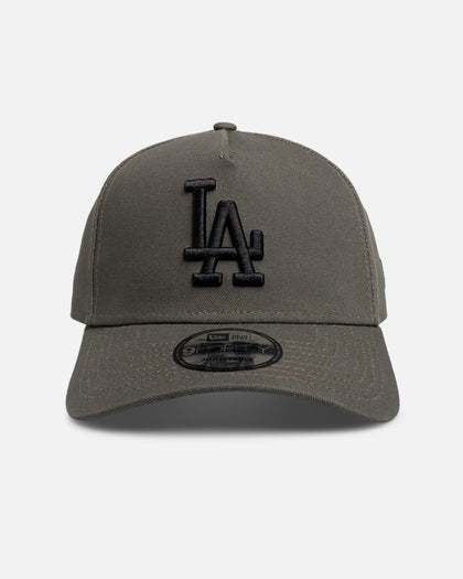 New Era Los Angeles Dodgers "Moss Canvas" 9Forty A-Frame Snapback Dark Green