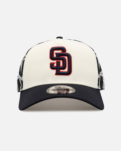 New Era San Diego Padres  'Fourth Of July' 9FORTY A-Frame Snapback Chrome/Navy