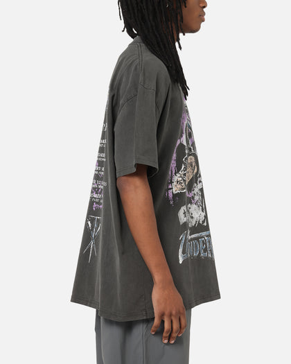 Culture Kings X WWE The Undertaker Summer Slam Heavy T-Shirt Black Wash
