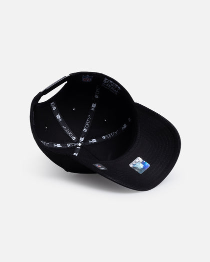 New Era Las Vegas Raiders 'Black Metal Badge' 9FORTY A-Frame Snapback Black
