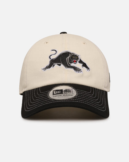 New Era Penrith Panthers 'NRL 2-Tone 2025 Collection' Casual Classic Strapback Chrome White