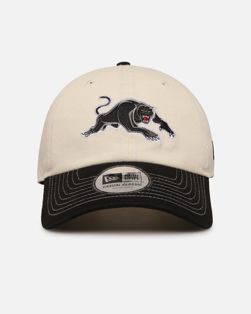 New Era Penrith Panthers 'NRL 2-Tone 2025 Collection' Casual Classic Strapback Chrome White