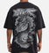 Loiter Draco Born T-Shirt Black Acidwash