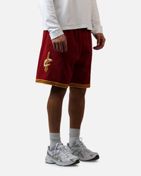 Mitchell & Ness Cleveland Cavaliers '15 Road Swingman Shorts Cardinal