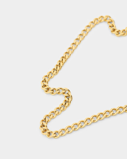 NXS 3mm Cuban Bracelet Gold