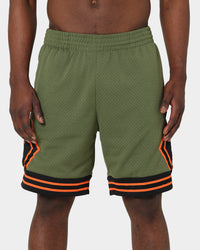 Mitchell & Ness Chicago Bulls Flight Swingman Shorts Olive