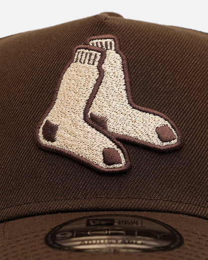 New Era Boston Red Sox 'Stay Classy' 9FORTY A-Frame Snapback Walnut