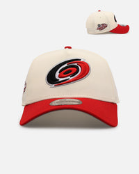 New Era Carolina Hurricanes 'Team Color Visor' 9FORTY A-Frame Snapback Chrome/Official Team Color