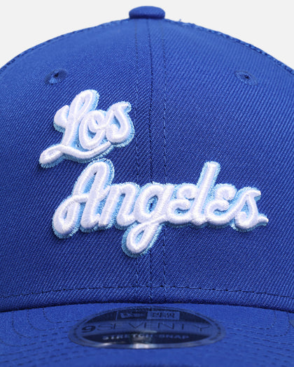 New Era Los Angeles Lakers 'HWC' 9SEVENTY Trucker Stretch Snapback Medium Blue