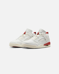 Jordan Spizike Low "El Vuelo" Summit White/Metallic Gold-Dragon Red