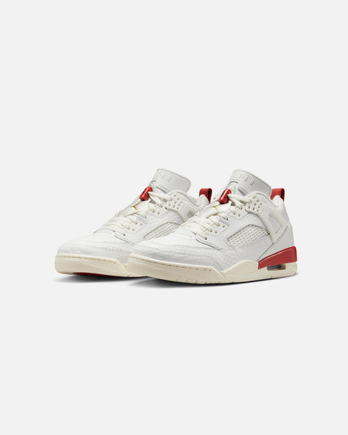 Jordan Spizike Low "El Vuelo" Summit White/Metallic Gold-Dragon Red