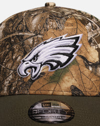 New Era Philadelphia Eagles 'NFL Season Kick Off' 9FORTY A-Frame Snapback Realtree/Olive