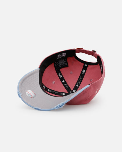New Era Los Angeles Dodgers 'Seasoned' 9FORTY A-Frame Strapback Pink/Blue
