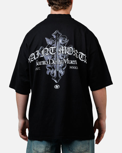 Saint Morta The Cross T-Shirt Black